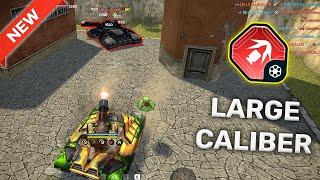 Tanki Online - "LARGE_CALIBER" New Augment For Vulcan | Mini Game CYBERTANK 2024