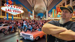 First Friday Of 2025 On The Fremont Street Experience! LAS VEGAS IRL !!