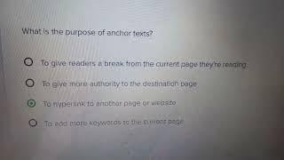 Fiverr Seo Skill Test 15th August, 2021 Question Answer