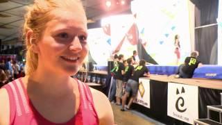 IFSC Climbing Youth Olympic Games 2014 - Jennifer Wood (GBR)