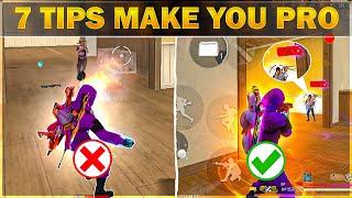 7 Tips To Improve Your Gameplay  In Free fire | Pro Player कैसे बने ? 2025