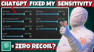 I Asked ChatGPT to Create Perfect Zero Recoil Sensitivity for me! PUBG Sensitivity Tips and Tricks