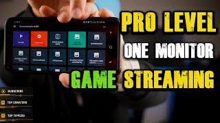 How To Do "One Monitor" Pro Level Streaming - This SLOBS Remote Is Awesome !!! 