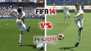 FIFA 14 vs. PES 14: Long Shots, Finesse Shots, Lobs