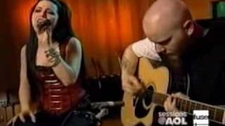 Evanescence - bring me to life acoustic live aol