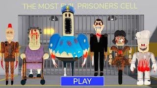 All Morphs Unlocked in BARRY'S EXE PRISON RUN - Papa Pizza Grumpy Gran Siren Cop Ani-Tron Mr Funny