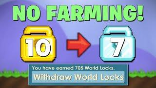 How To Get RICH FAST Without Farming! INSANE PROFIT in Growtopia (2021)