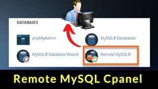 Remote MySQL Cpanel not Working
