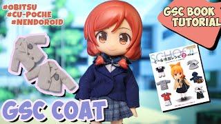 GSC Book Tutorials: How to make school uniform/blazer/coat for Nendoroid dolls