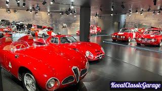 ALFA ROMEO MUSEO STORICO - Odwiedziliśmy WŁOCHY! Muzeum Arese Milano | Relacja KovalClassicGarage