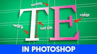  LIVE: Design Text - 20 Things You Can Do With It ️ [PHOTOSHOP]