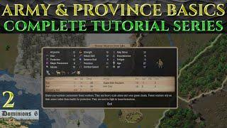 ARMY & PROVINCE BASICS - Full Tutorial Guide DOMINIONS 6 (2)