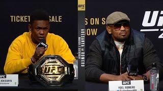 UFC 248: Адесанья vs Ромеро - Пресс-конференция