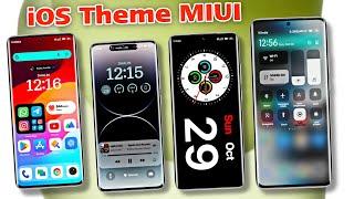 Miui to iOS - This iOS Theme Includes 40+Features | Miui 12, 13 & 14 Working | Without Root