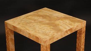 Making Minimalist Side Tables Using Incredible Woods!