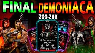 SPAWN Como JEFE FINAL Torre DEMONIACA Mortal Kombat Mobile / Jhonny Mortal K