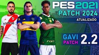 PES 2021 download PC + GAVI PATCH 2024 [ATUALIZAÇÃO 2.2]