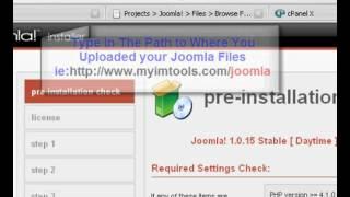 1) How to Install Joomla from Scratch?