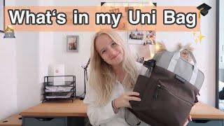 WHATS IN MY UNI BAG // Meine Essentials für die Uni! Das habe ich in der Uni immer dabei // Anne