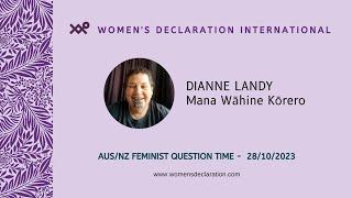 #WDI FQT AUS/NZ - Di Landy, Mana Wāhine Kōrero, on impacts of gender ideology on children in care