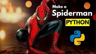 Design a Spiderman face mask using python | python projects