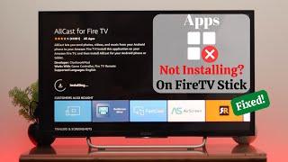 How to Fix Amazon Fire TV Stick Not Installing Apps! [Not Downloading]