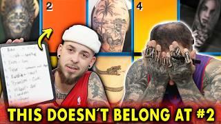 Blindly Ranking YOUR Tattoos & the Results are SHOCKING!