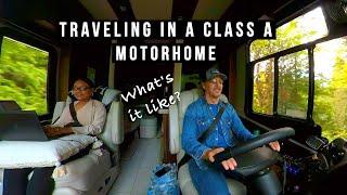 Traveling in a Class A Motorhome/Full Time Rv Life