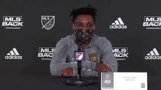 Post-Game Interview SEAvLAFC with Latif Blessing