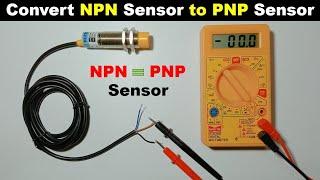 How to Convert NPN Sensor to PNP Sensor || Electrical wiring Trick  @TheElectricalGuy