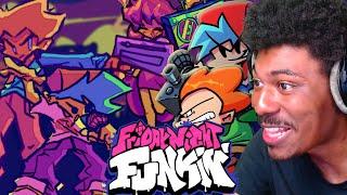 THESE TWO PICO MODS GO CRAZY!!! |  Friday Night Funkin (  Funk City: Rewind Mod, Vs Tankman Mod)