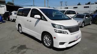 2008 Toyota Vellfire 149 KM ( Canada Import)