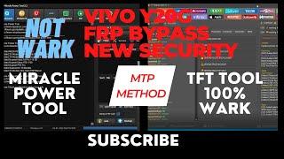 Vivo Y20G FRP Bypass New Security Done TFT Tool (MTP Mode), Fail Miracle Power Tool