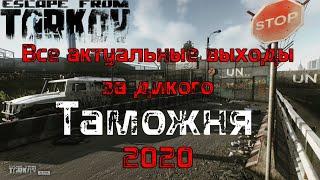 Выходы за дикого локация Таможня 2020 патч 0.12 Escape from Tarkov