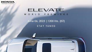 LIVE Telecast | World Premiere | Honda Elevate | Most awaited SUV