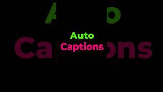 Auto Captions For YouTube Videos | Auto Subtitles  VN App se Caption  #tricks #viralvideo