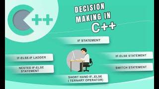 Decision Making In C++ || if statement || if-else Statement ||Nested if-else Statement ||Switch Case
