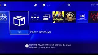 Jailbreak PS4 9.00 Patch Installer Homebrew Tutorial ll Update Games File Easy Method