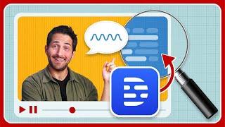 How to Transcribe Audio to Text & Edit Captions in Descript - Full Tutorial