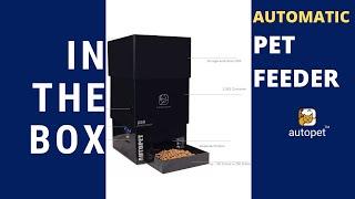 Autopet I unboxing I automatic cat and dog food dispenser Pet Feeder I In the box Content