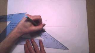 Point on an Oblique Plane  finding the Vertical Trace