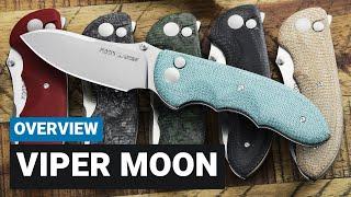 Viper Moon - MagnaCut Button Lock Knife Overview