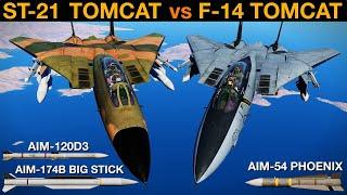 ST-21 With AIM-174B vs F-14 Tomcat With AIM-54 Phoenix | DCS