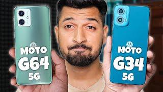 Moto G64 5G vs Moto G34 5G Comparison | Which is Better?