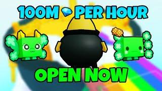 POT O GOLD EGG IS FIXED! GET 100M GEMS PER HOUR RIGHT NOW! Pet Simulator 99!