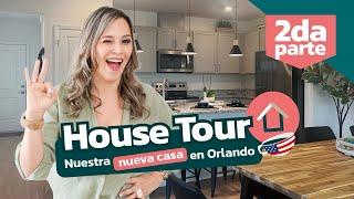 MUDÁNDOME a Orlando | NUEVA VIDA EN FLORIDA | TOUR por mi CASA nueva en 2024 