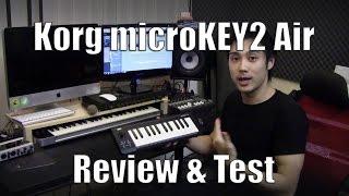 Korg microKEY2 Air Review - Playing music without cables