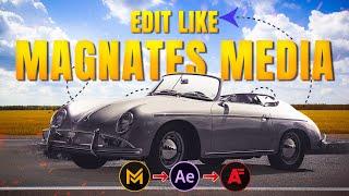 How to Edit Like Magnates Media  | Parallax Effect After effects | Magnet media video Editing