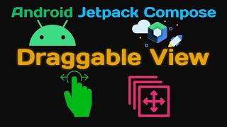 Android Jetpack Compose Draggable Composable View with pointer input and offset modifier