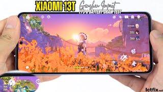 Xiaomi 13T Genshin Impact Gaming test | Dimensity 8200 Ultra, 144Hz Display